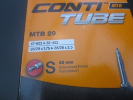 Continental 29er Binnenbandenset, Sclaverand Ventiel(SV)
