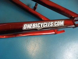 ONE Bicycles PRO XXL 20 inch BMX Wedstrijd Frame, Rood, Gloednieuw