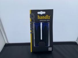 HANDLZ GRIPS, Blauw/Zwart, Gloednieuw