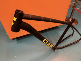 Cube Race1 29er,  Large/19 inch  Aluminium Frame, Mat zwart/Geel, Gloednieuw