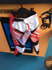 AXO Racing Pants BMX Race BROEK, Youth 22, Rood/Wit, Nieuw