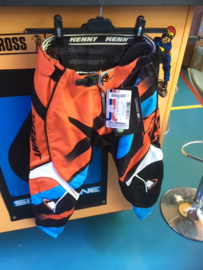 KENNY  TRACK BMX Race BROEK, Youth 28, Oranje/Zwart/Blauw/Wit, Gloednieuw