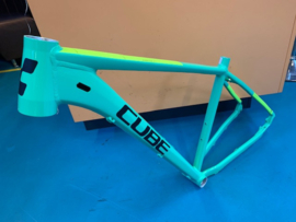 Cube Analog 19 Inch Large 2023 MTB Frame, MintGroen/Geel/Zwart, Gloednieuw