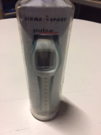 SIGMA PC1300 Sporthorloge & Hartslagmeter, Wit/Groen, Gloednieuw