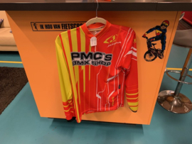 JOPA TECHNO BMX Cross Shirt, Rood/Geel, Mt 164 , MX, DH, Quad, Nieuw