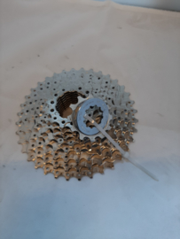 Shimano Alivio 9 speed Cassette, CS-HG201-9, 11-36, Gloednieuw