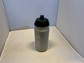 TACX BIDON 500ml, Grijs/Zwart/Wit, Gloednieuw