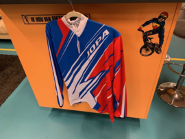 JOPA REBEL BMX Wedstrijd Shirt, Rood/Wit/Blauw, Adult XS, Gloednieuw