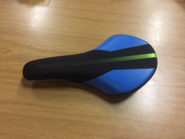 Cube Selle Justek Zadel, ATB & Race, Zwart/Blauw, Gloednieuw