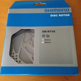 Shimano Deore ATB Remschijf, 160mm 6 gaats, Gloednieuw