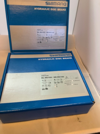 Shimano DEORE M6100 Schijfremset, Links & Rechts, Zwart, Gloednieuw in doos