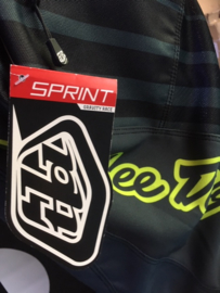 TROY LEE DESIGNS SPRINT BMX BROEK, Zwart/Neongeel, Youth 28, Gloednieuw