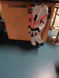 Alias B1 BMX Broek, Oranje/Wit/Blauw, Adult 28, Gloednieuw