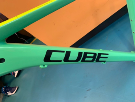 Cube Analog 19 Inch Large 2023 MTB Frame, MintGroen/Geel/Zwart, Gloednieuw