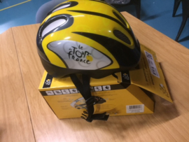 TOUR DE FRANCE Helm, Small, Geel, Grijs, Wit, Zwart,  ATB, Race,  Gloednieuw