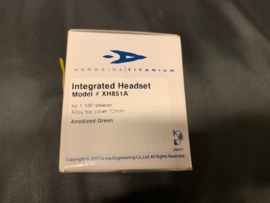 Aerozine Integrated ATB of Race Headset, Groen, Gloednieuw