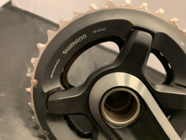 Shimano SLX enkel ATB Crankset, Zwart, Gloednieuw