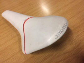 Selle San Marco Concor Zadel, Wit/Rood, Race, ATB, Nieuw, NOS, VINTAGE