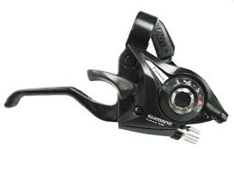 Shimano Dual Control 3x7 speed  ATB Rem/Shifterset, Zwart, Nieuw