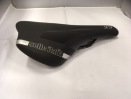 Selle Italia X3 Zadel, ATB & Race, Zwart/Grijs, Gloednieuw