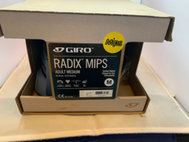 GIRO RADIX MIPS ATB Fietshelm, Medium, Zwart/Grijs, Gloednieuw in doos