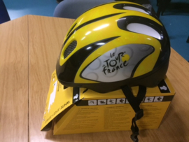 TOUR DE FRANCE Helm, Small, Geel, Grijs, Wit, Zwart,  ATB, Race,  Gloednieuw