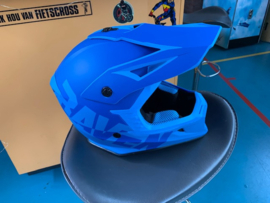 RAVEN AIRBORNE SPLIT BMX Fullface Helm, Split Blue, Small, Gloednieuw