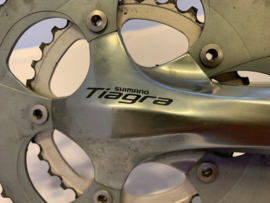 Shimano Tiagra Double Crankset, 172,5mm, Zilver, Gebruikt