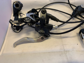 Shimano XTR Dual Control Remset/Shifters en achterderailleur