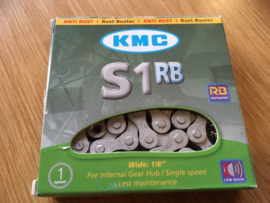 KMC S1 RB, Rustbuster Wide 1/8 Inch BMX Ketting, Gloednieuw in doosje