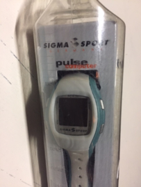 SIGMA PC1300 Sporthorloge & Hartslagmeter, Wit/Groen, Gloednieuw