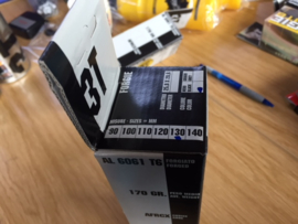 3T Forgie 170 Grams ATB Stuurpen, 130mm, Zwart/Wit, Gloednieuw in doos