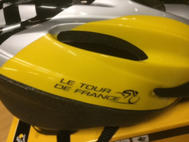 TOUR DE FRANCE Helm, Small, Geel, Grijs, Wit, Zwart,  ATB, Race,  Gloednieuw