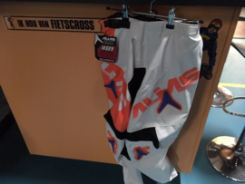 Alias B1 BMX Broek, Oranje/Wit/Blauw, Adult 28, Gloednieuw