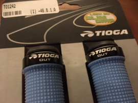 TIOGA Lock-On BMX Handvattenset, Blauw, Gloednieuw op kaart