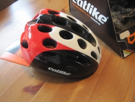 Catlike Tricolore Rojo Helm, ATB of Race, Small, Gloednieuw