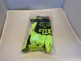 FOX DIRTPAW BMX Crosshandschoenen, Fluogeel/Zwart, Maat Adult Medium, Gloednieuw