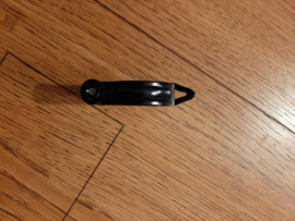 Zadelpen klem 31,8 mm zwart met quick release