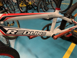 Redline PRO-XL 20 Inch Wedstrijd BMX, Rood/Wit, Zeer Mooi