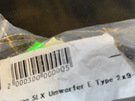 Shimano SLX E-Type Double  Voorderailleur, Gloednieuw