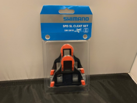 SHIMANO SM-SH10 SPD-SL RACE Schoenclips Rood/Zwart met schroefjes etc. Nieuw in verpakking