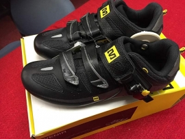 Mavic Avenir Race SPD Fietsschoenen, Carbon Zool, Zwart/Grijs, Maat 40, Nieuw in doos