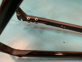 Cube Race1 29er,  Large/19 inch  Aluminium Frame, Mat zwart/Geel, Gloednieuw