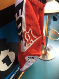 FOX 180 BMX Race BROEK, Youth 22, Rood/Wit, Gloednieuw