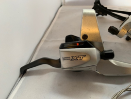 Shimano XT Dual Control Rem/Shifterset met bijpassende Achterderailleur