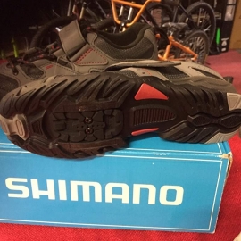 Shimano SH-MT43G ATB SPD Fietsschoenen, Maat 40, Grijs/Zwart, Gloednieuw in doos