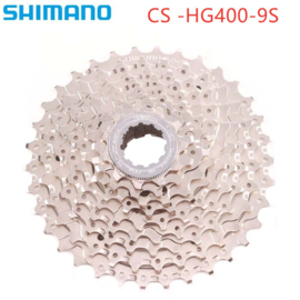 Shimano Alivio 9 speed Cassette, CS-HG400-9, 11-34, Gloednieuw