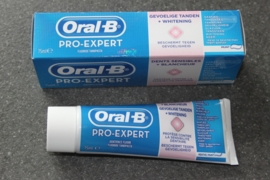 Oral-B Pro Expert Zahncreme für empfindliche Zähne und Whitening