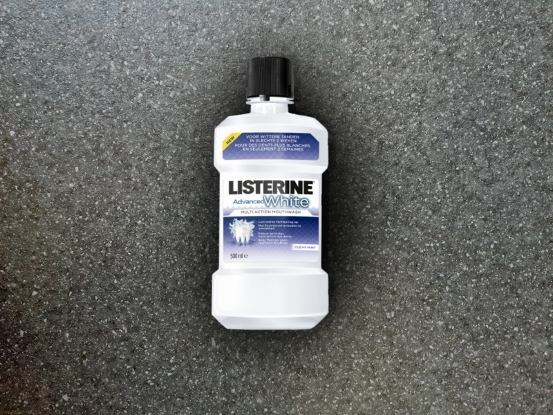Listerine Erweiterte Weiß Mundwasser 500ml