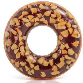 Opblaasbare Donut Chocolade Zwemband